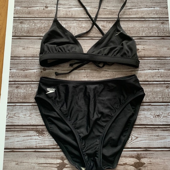 speedo high waisted bikini